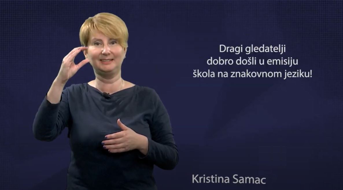 Mala škola znakovnog jezika: Učimo glagole (VIDEO)